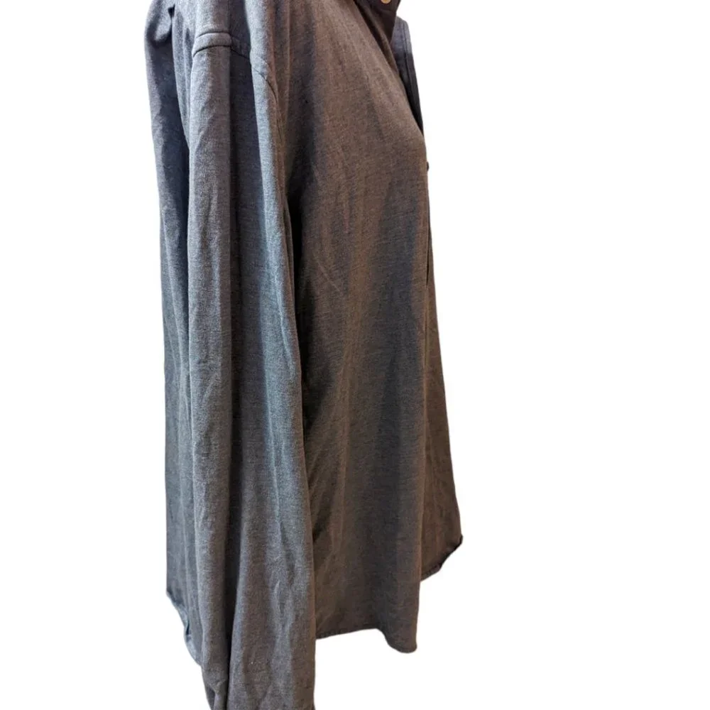 Men's Polo Ralph Lauren Jersey Knit Dress Shirt Blue Size: 2XL - Picture 3 of 5